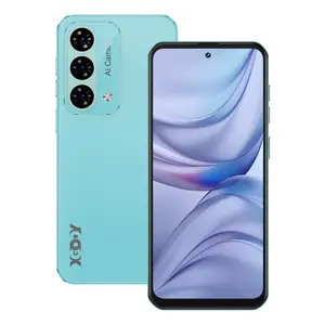 Xgody Unlock Phone Mate 60,6.79 Inch HD+ Screen Smartphone,4G Dual SIM Cheap Mobile Phones 4GB+ 128GB Expanded 512G 5280mAh 21MP Camera T-Mobile Android Phone with Finger&Face Unlock Tech Blue