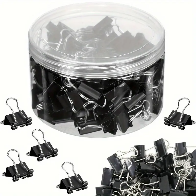 60pcs Rust resistant small metal clip - a durable paper clip suitable for offices, classrooms, teachers, and students, as well as iron clips for receipts, documents, stationery, and test papers Paperclip