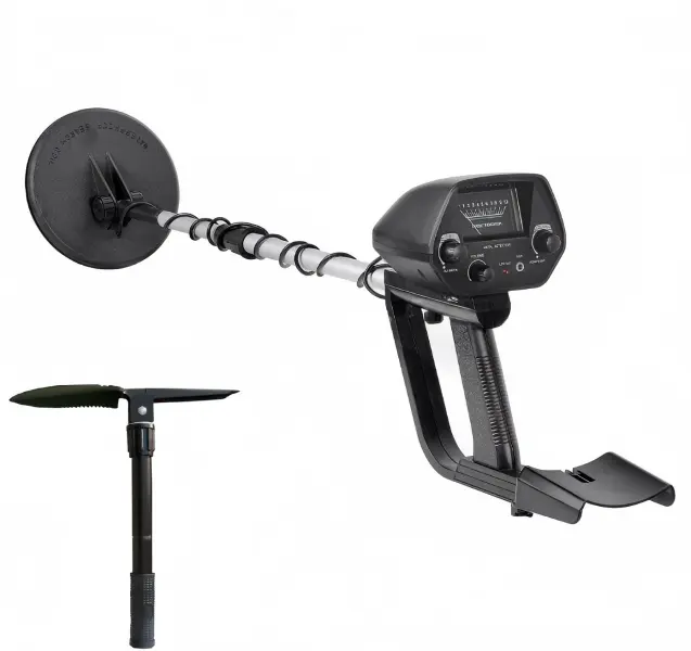 Professional Metal Detector Kit | Heavy-Duty Folding Shovel & Adjustable Search Coil for Camping & Treasure Hunting