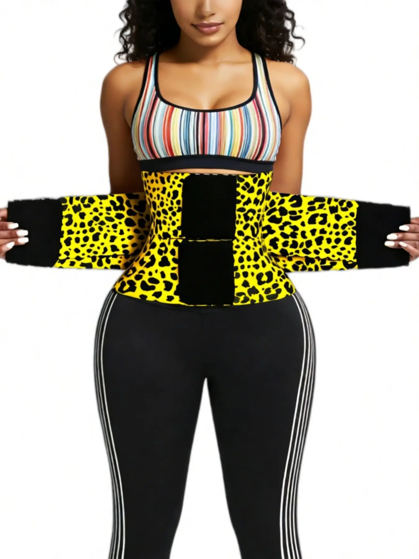 1 Count Women's Sports Fitness Waist Trainer Belt, Waist Trimmer, Sweat-Wicking Comfortable Waist Cincher, Compression Faja, Shapewear Belts, Suitable for Daily Wear & Parties, Workout Waistband