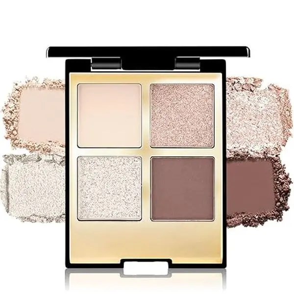 Eyeshadow Makeup Palette,Nude Rose Gold Brown Natural Neutral Nude Eye Shadow Palette with Mirror,Long Lasting Naturing-Looking,Waterproof,Travel Size