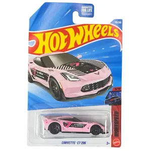 Hot Wheels Corvette C7 Z06 Pink Mainline 113/250