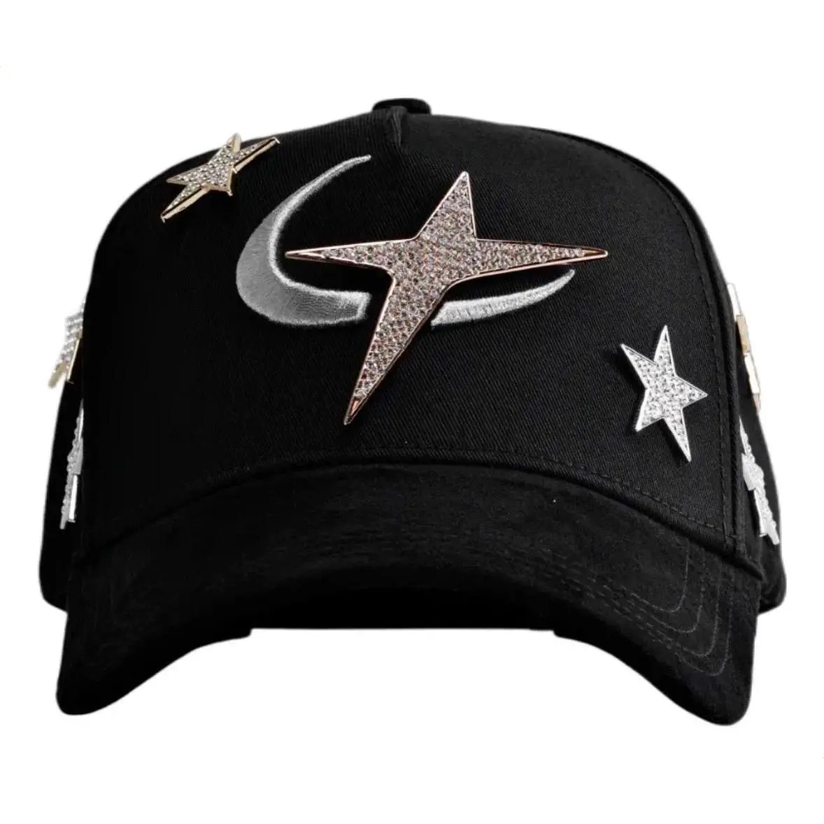New Barbas Hats CT Galaxy G5 Black Cap