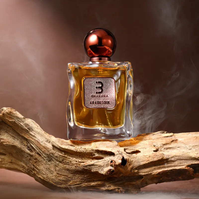 Bharara Arabesque Eau De Parfum 3.4 Edp Perfume Spray Elegant Scent Amber Vanilla Scent