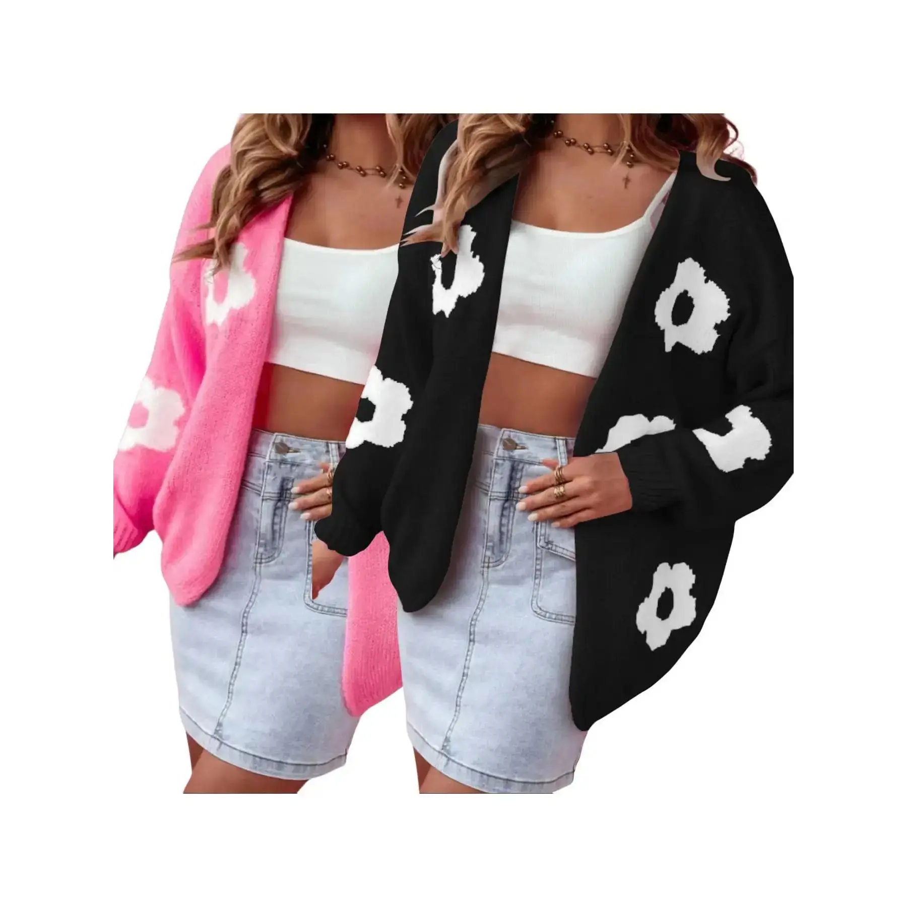 Pink*1 pc+Black*1 pc