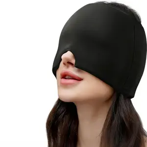 Reusable Hot & Cold Compress Therapy Gel Eye Mask – Soft Flexible Ice Pack with Adjustable Elastic Strap for Puffy Eyes, Dark Circles, Eye Strain, Headaches, Migraines & Sinus Relief, Multi-Purpose Cooling & Warming Eye Mask,Summervibes
