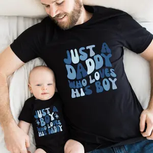 First Father's Day, Daddy and Me Shirts, Baby Boy, Dad Me Shirts, Matching Father Son T-Shirts, Daddy and Me Outfits, First Father's Day Gift perfect  tshirt Flash Sale T-Shirt Trio