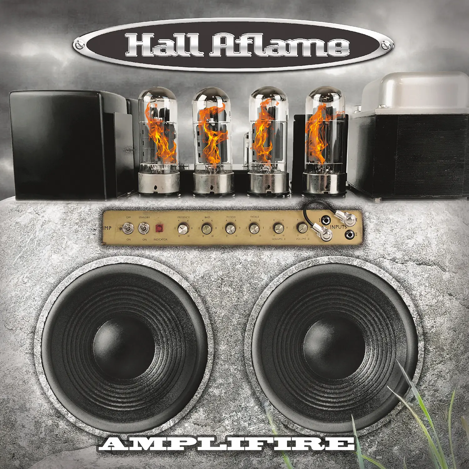 Hall Aflame - Amplifire  [VINYL RECORD - LP] Colored Vinyl