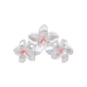 Emi Jay Miss Super Bloom Hair Claw Clip in Rose Pearl