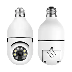 Smart Wireless Home Security Camera - CMOS Sensor, 2-Way Audio, WiFi Connectivity, Cloud Support, 360° Rotatable Head, HD, WiFi Control Security Cameras & Systems, Baby Monitor Smart Tech Features