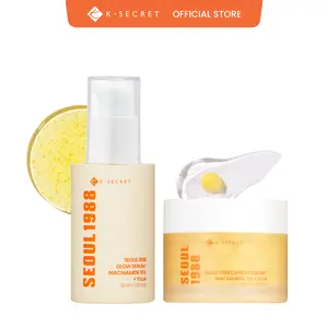 [KSECRET Official] SEOUL 1988 Golden Glow Set | Glow Serum + Capsule Cream