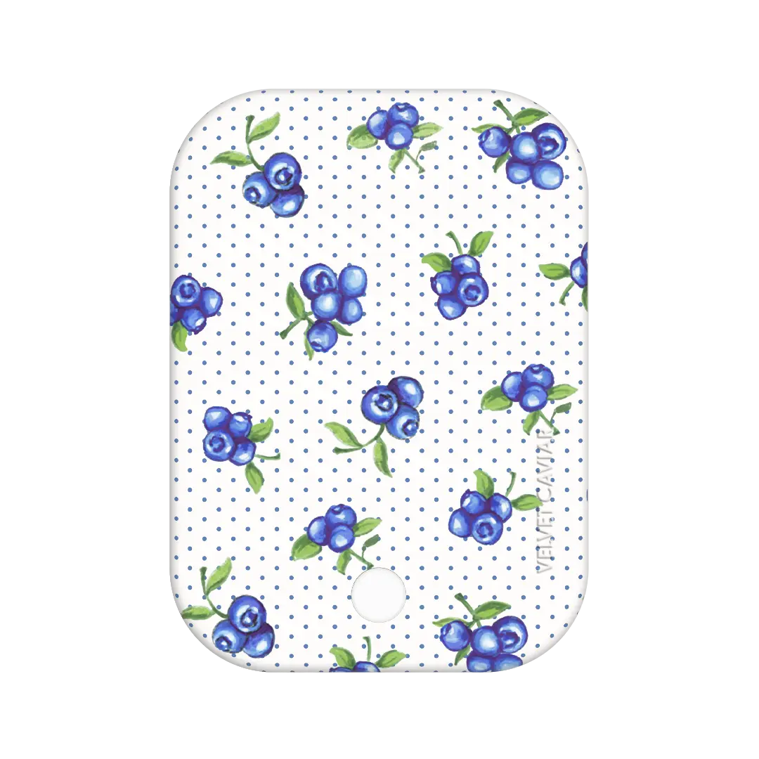 Velvet Caviar Blueberry Baby MagSafe Wireless Powerbank - Fast Charging Smartphone Accessory with Strong Magnetic Grip, LED Lights, USB-C Input, Compatible with iPhone Wireless Chargers