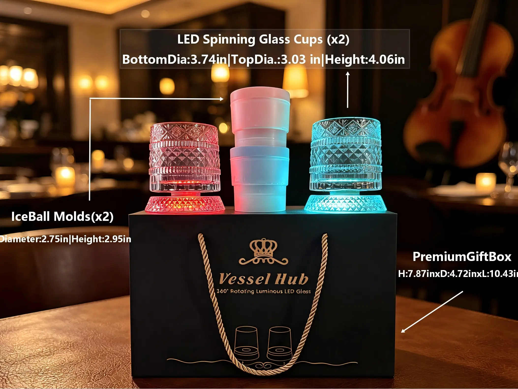 Satisfying 360° Spinning Glass | Fidget Toy for AdultsMUGBLUEEGGtiktok shop must haves
