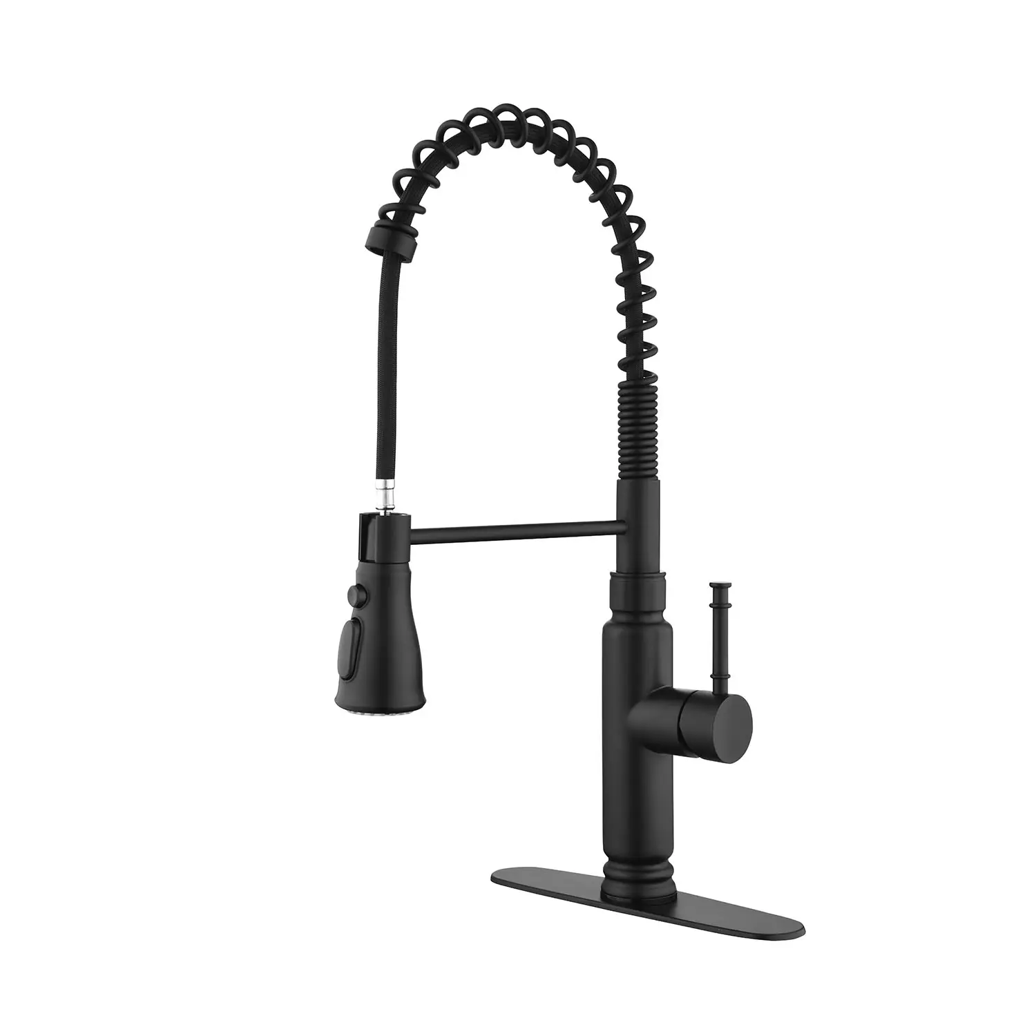 Touchless Single-Handle Touch Control Kitchen Faucet with Pull-Down Sprayer, Motion Sensor, 360-Degree Rotation, High Arc, Anti-Rust Plumbing Fixture, Fits Most Sinks, Convenient & Hygienic Water Temperature Control for Hygienic Household Daily Cleaning