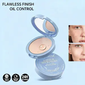 MAYCHEER Waterproof Face Powder for Oily Skin, 24H Long Lasting Matte Setting Powder, Pore Blurring & Shine Control, BOGO Deal (Pack of 2)