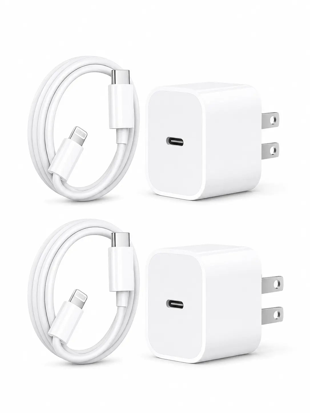 (2-Pack)iPhone Charger Fast Charging,iPhone Fast Charger Type C Fast Charger Block Plug Adapter 6FT USB-C to Lightning Cable Cord for iPhone14/13/13 Pro/12 Pro/12 Pro Max/11/Xs Max/XR/X/SE,iPad,AirPods