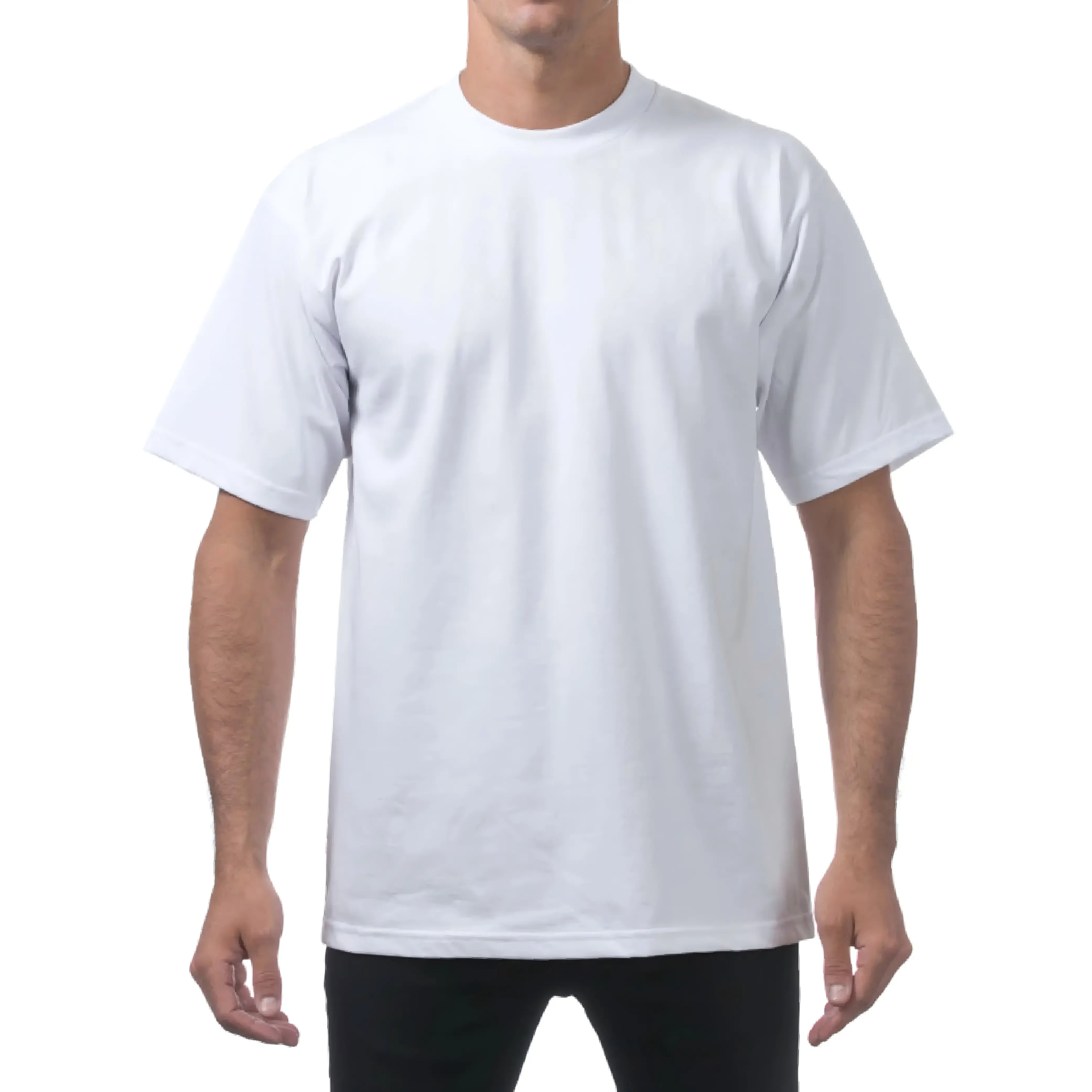 PROCLUB Men's Heavyweight Short Sleeve T Shirt Casual Cotton Tee PRO CLUB Plain Cotton Tee T Shirts LA Streetwear Hip Hop Harem Big Tall Sizes Black White Gray Crewneck Breathable humorous tshirt men unisex cotton t-shirt design graphic gift lover funny