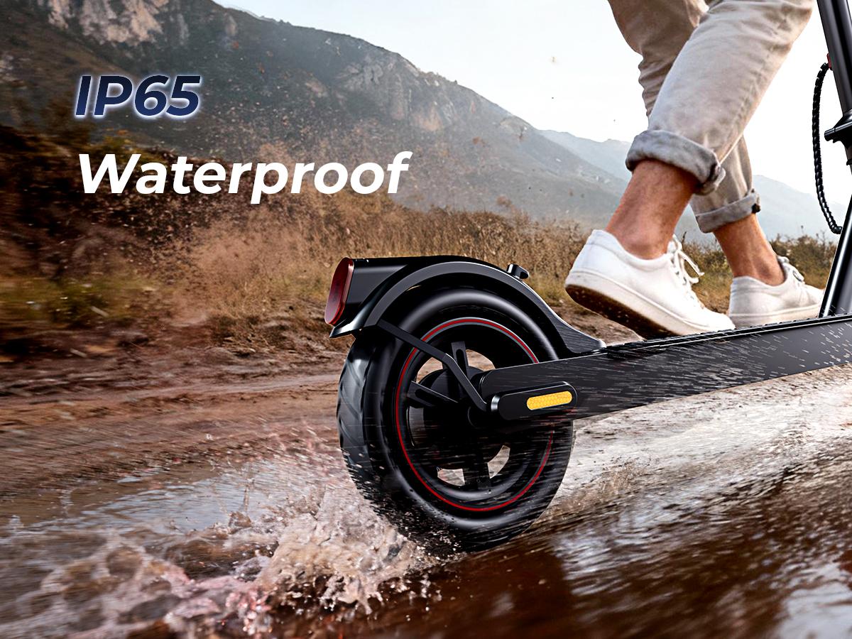 Foldable Lightweight Electric Scooter for Adults – 500W Peak Motor, 21/23 Miles Range, 18/21 MPH, 8.5" Tire & Drum Brake, App Control for Daily Commuting