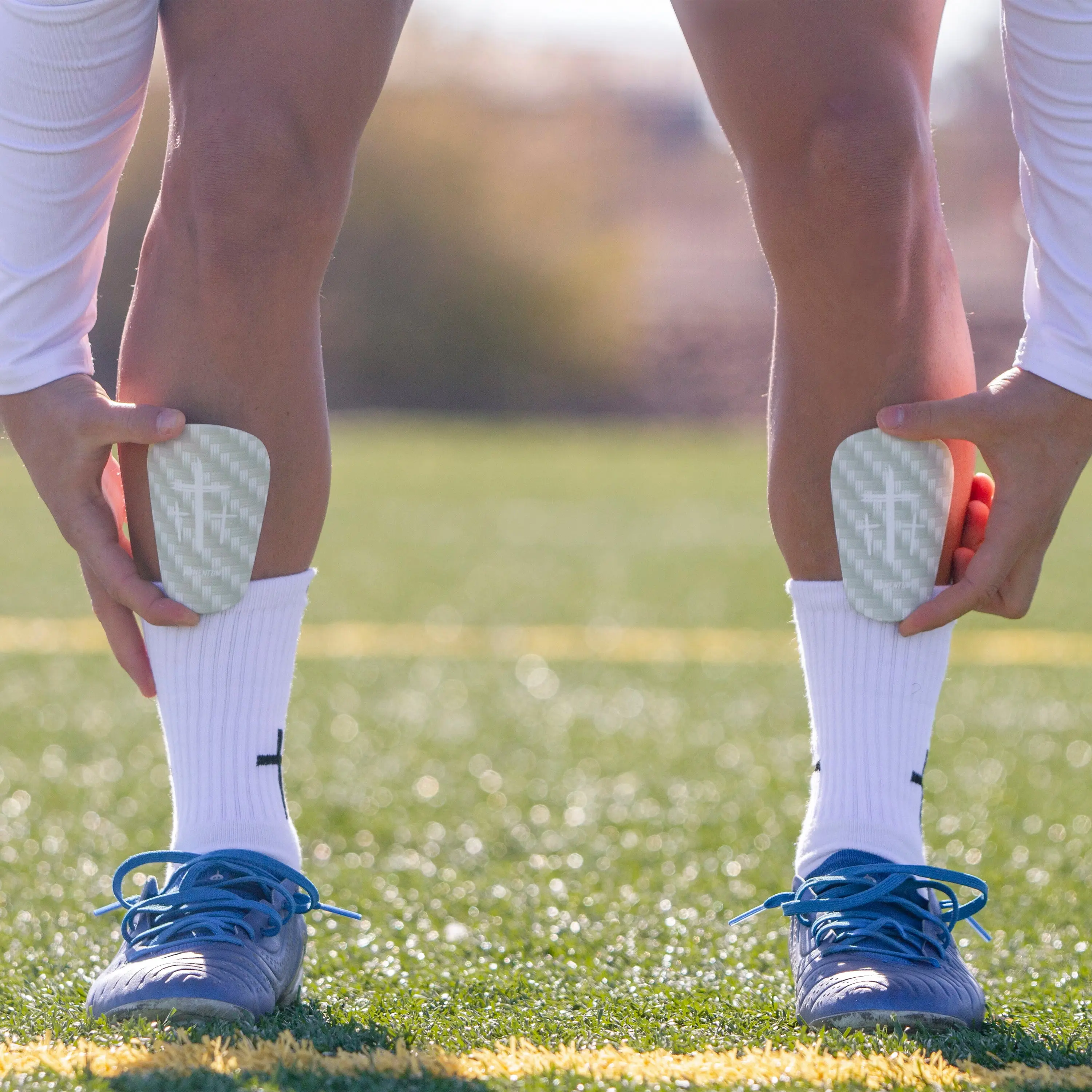Special Edition Cross Mini Shin Guards