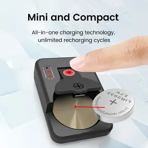 USB Rechargeable Button Battery Charger, Smart Fast Charging, Multiple Protection, Type-C Interface, Compatible with Lir Models, Gift Choice, Rechargeable Lithium Ion