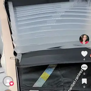 Fireproof File Folder with Handle, Large-Capacity A4 Document Bag, Test Paper Storage Bag and Data Paper Organizer, Office Stationery & Supplies #GLOBAL PICKS