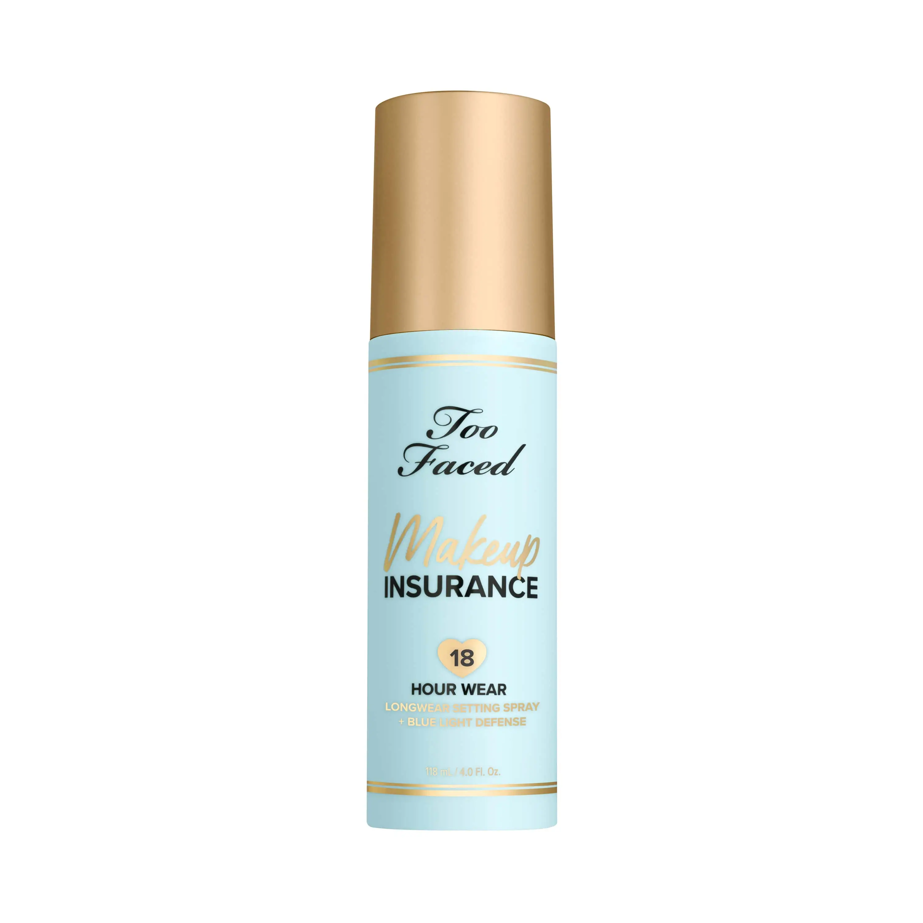 Too Faced Makeup Insurance Setting Spray - Longwear, Hydrating, Blue Light Defense