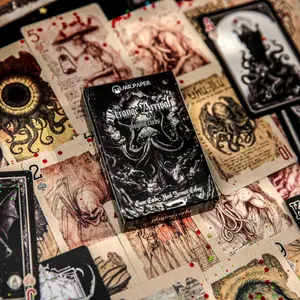 54 Standard Poker Cards, Dark Style, Vibrant Colors, Smooth Feel, Perfect for Family Entertainment, Magic Parties, Holiday Gifts, Card Games, Card Deck
