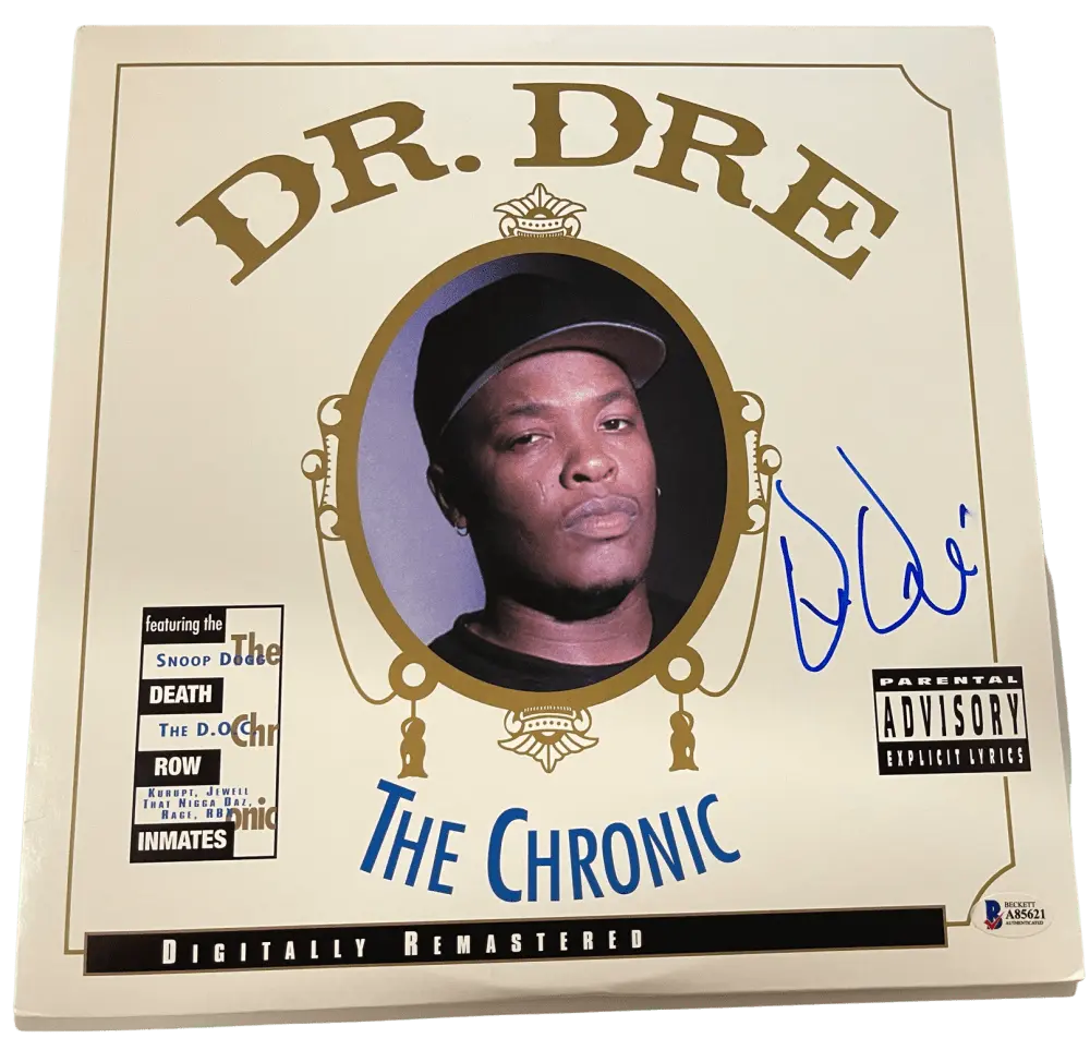Dr. Dre Authentic Autographed Vinyl Record