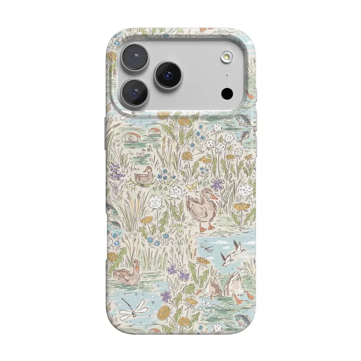 Casely iPhone 17 Pro Case | Waddle Path | Duck Pond | Compatible with MagSafe | Classic Ultra Thin Design