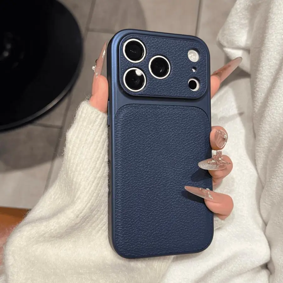 Phone Case - 2026 New Solid Color Couple Case, Creative & Premium Full-Cover Shockproof Cover , Compatible with iPhone 17ProMax, 17 Air, 16 Pro Max, 15, 14 Plus, 13 12 Pro Max