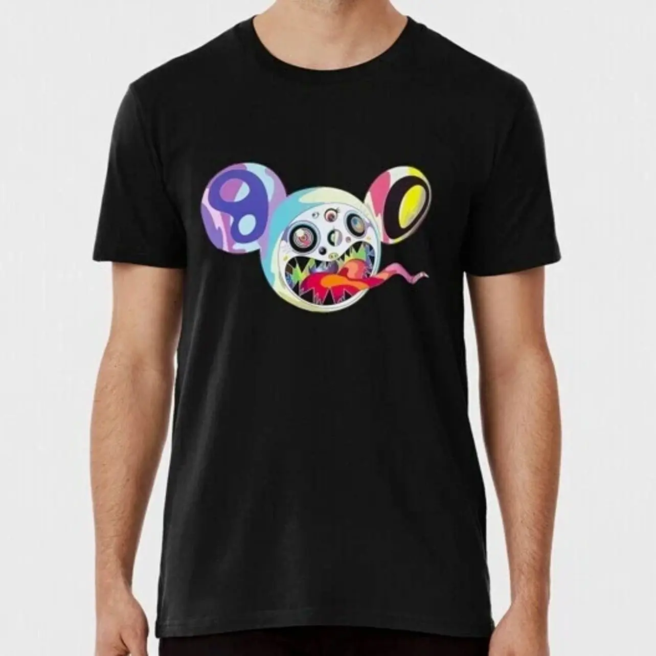 Takashi Murakami S to 5XL Made in the USA T-Shirt L
