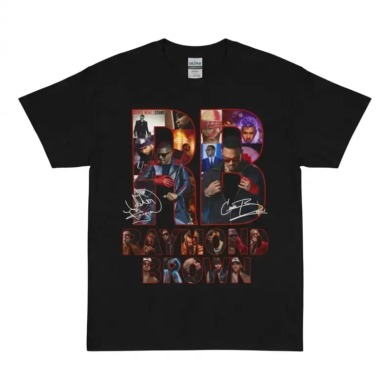 Vintage Graphic Tee | Usher Raymond R&B Tour 2026 Short Sleeve Crew Neck Top, Unisex Fit Tour Edition Streetwear, Menswear, Round Neck, Shirt, Hip Hop, R&B Theme, Vintage Graph., Shortsleeve, Casual, Stylish, Unisex Cut, T-Shirt Top