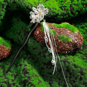 Hibiscus Hair Pin