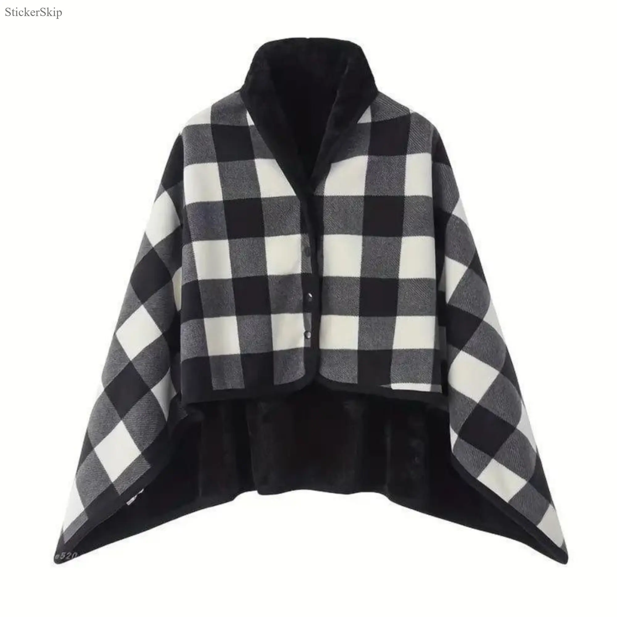 2026 NEW Wearable Fleece Blanket Shawl with Buttons – Cozy Comfy Plush Cape, Soft Lightweight Snuggle Wrap for Home, Couch, Office, Travel, Perfect for Winter Evenings & Lazy Days