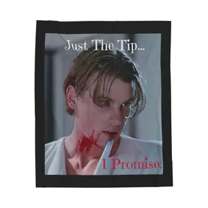 Billy Loomis Just The Tip Plush Blanket - Perfect for Halloween Fans
