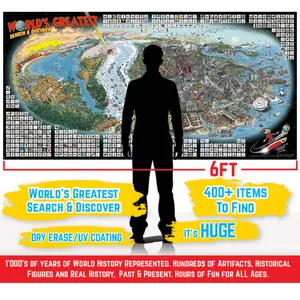 World's Greatest Search And Discover Poster - World History Edition