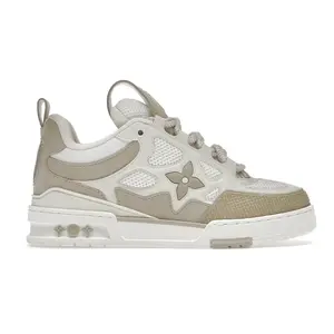 Louis Vuitton LV Skate Sneaker Beige White