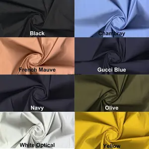 Cotton Stretch Poplin Wide Cotton Fabric Stretch Fabric Sewing Fabric Apparel Fabric Dress Fabric Soft Cotton Many Colors High Quality