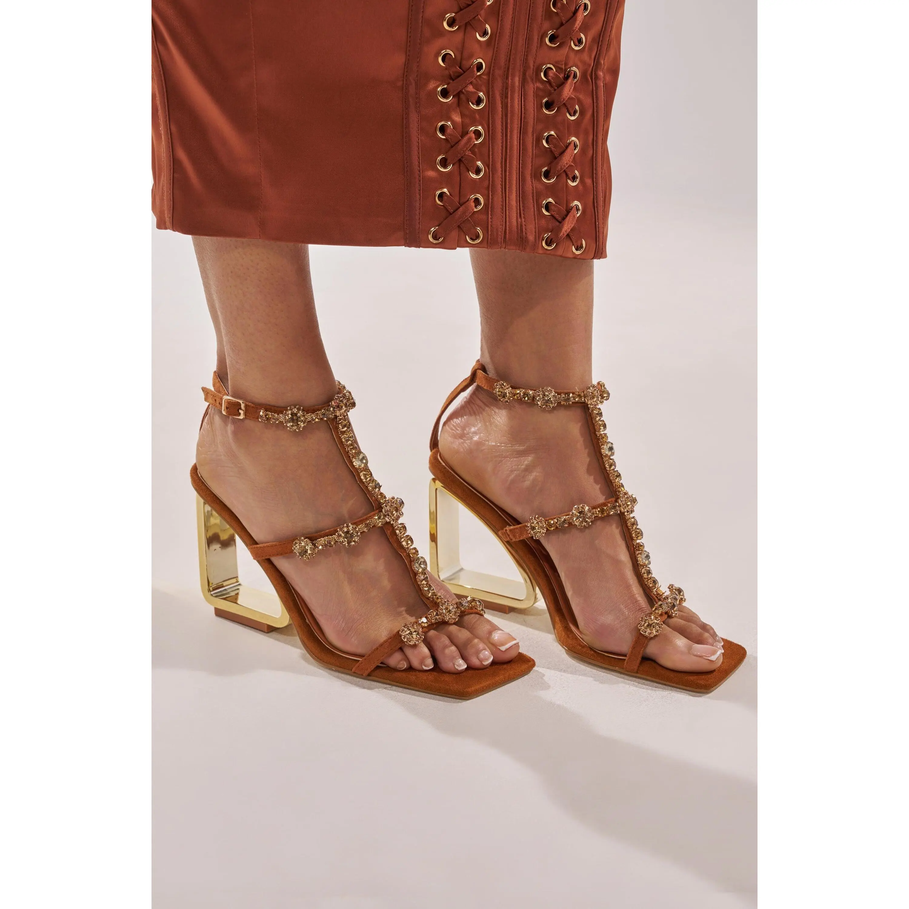 AZALEA WANG SCHANTELLE TAN EMBELLISHED UPPER WEDGE SANDAL AZALEA WANG SCHANTELLE TAN EMBELLISHED UPPER WEDGE SANDAL