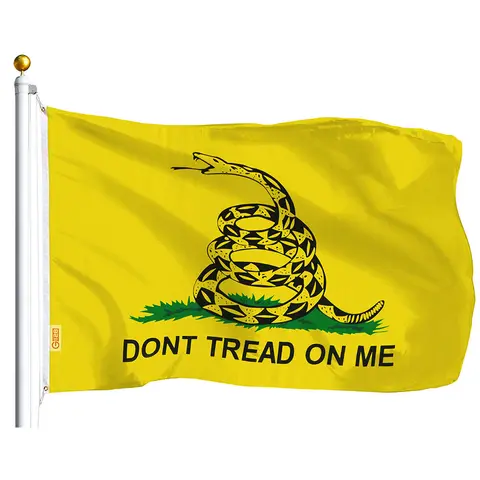 Gadsden (Dont Tread On Me) Flag 75D Printed Polyester 3x5 Ft
