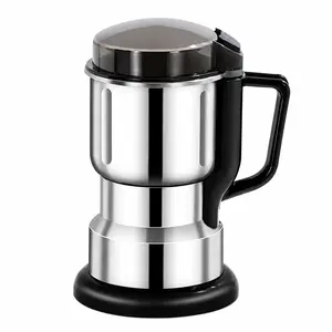(Large Size+2 free knife) Multifunctional Coffee & Spice Grinder, 300w Electric Coffee Bean Grinder for Spices, Nuts & Grains, Multi-Use Electric Herb, Spice & Coffee Grinder Machine, Powerful Dry Grinder for Kitchen & Pantry,Gift Espresso Maker , kitchen
