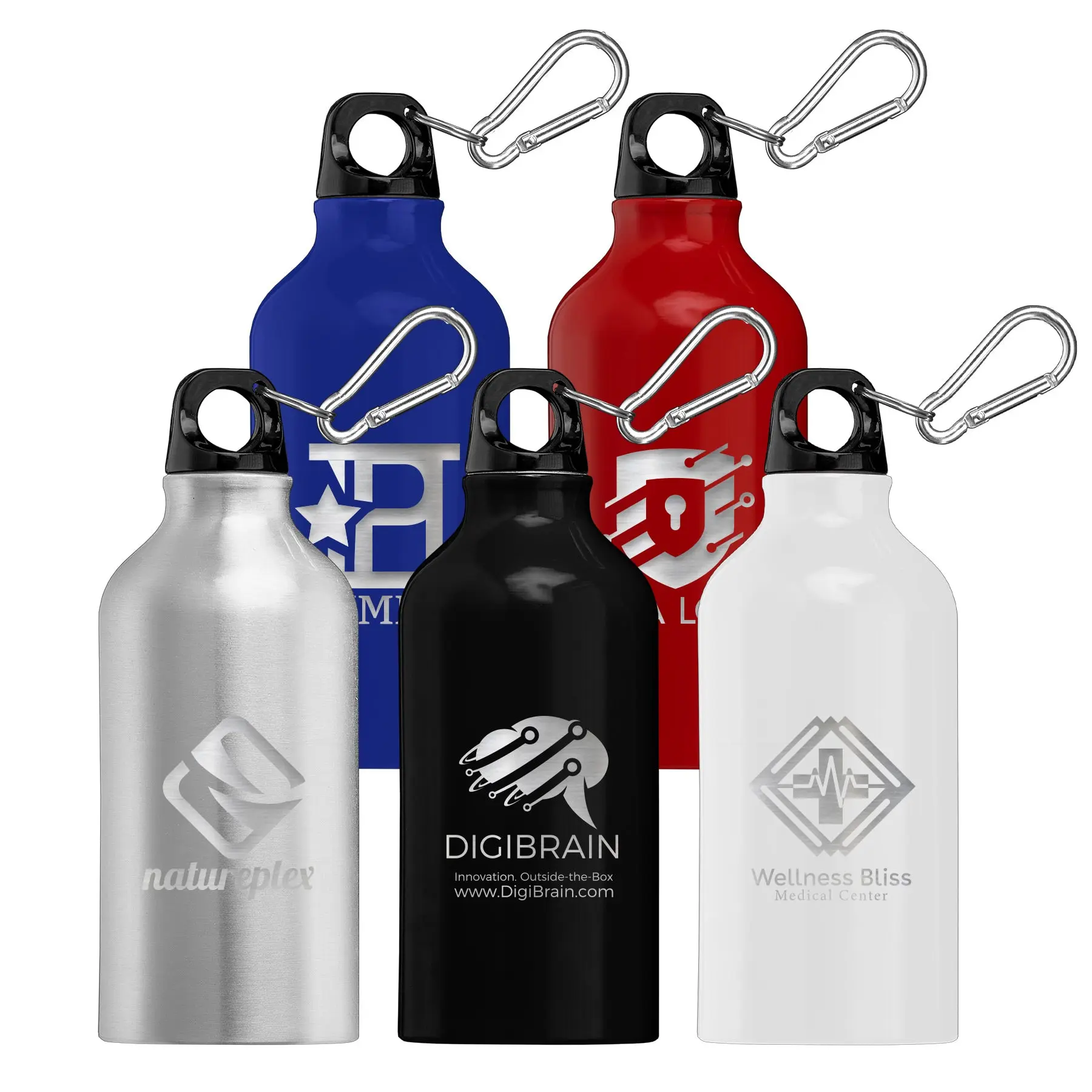 Promotional Portland 17 oz. Aluminum Water Bottle Laser Engraved