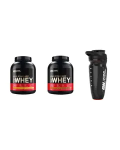Optimum Nutrition Gold Standard 100% Whey Protein | Banana Cream & Chocolate Peanut Butter, 5 lbs