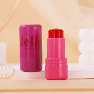 B-KILO Milk Makeup Cooling Water Jelly Tint – Long-Lasting Sheer Lip + Cheek Stain with Firming Vegan Collagen + Hydrating Aloe – Transfer Proof, Buildable Lip Tint + Blush