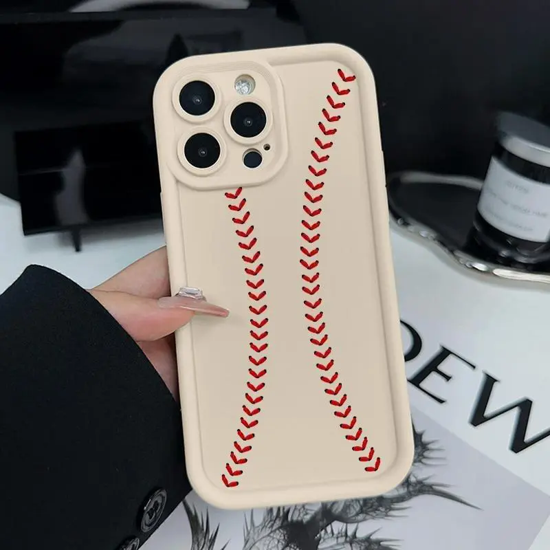Baseball Season Phone Case, Baseball Phone Case for iPhone 17 16 15 14 Pro Max 13 12 11 XS Plus & Samsung S25 S24 A15 A16 A35 A36 A37, Shockproof Drop Protection Rugged Durable Silicone Cover Cellphone Protective.