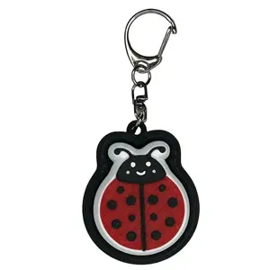 Ladybug Fidget Clicker: keychain accessory, stress relief, cute must have