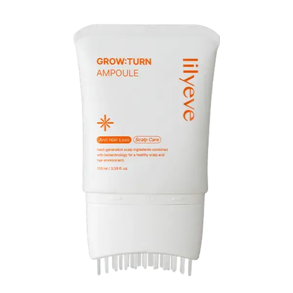 lilyeve Growturn Hair Growth Serum for Thinning & Loss – Features a Built-in Brush, Inula Britannica Formula, and Clinically Proven, Non-Greasy Scalp Care