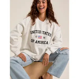 Embroidered United States Sweatshirt