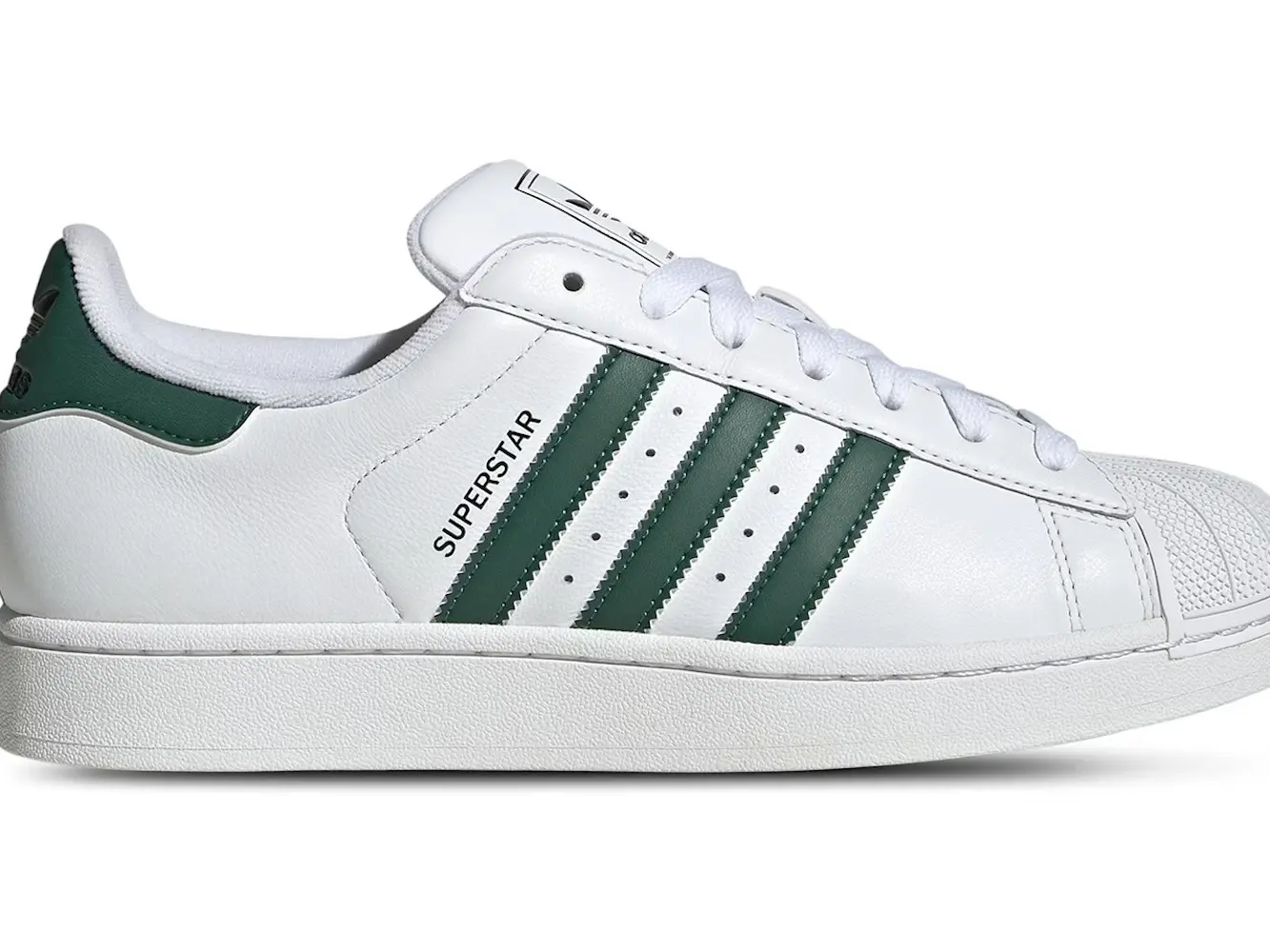 adidas Superstar II White Collegiate Green - Retro Court Classic