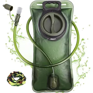 Hydration Bladder, 1.5-2-3L Water Bladder for Hiking Backpack, BPA-Free Leak Proof Water Reservoir Storage Bag, Water Pouch Hydration Pack for Camping Cycling Running